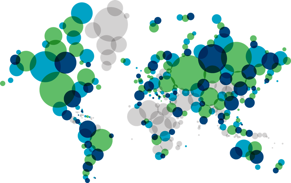 UHY International World Map